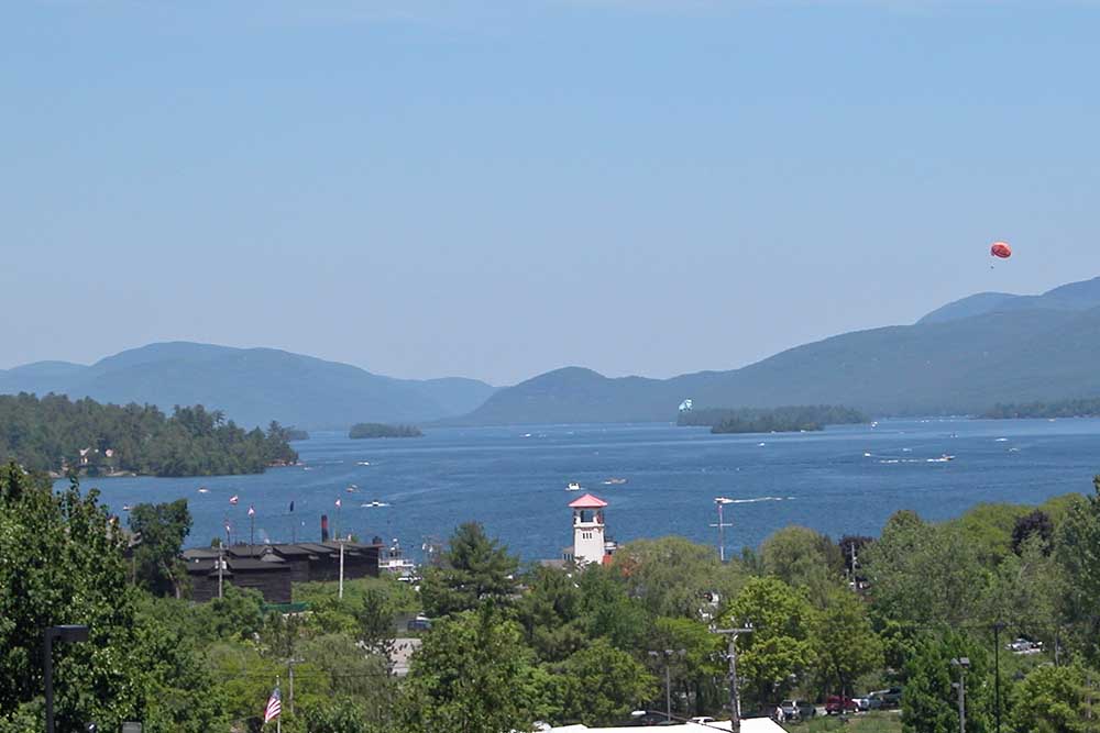 Overlooking Lake George