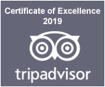 Tripadvisor certificate of excellence 2019